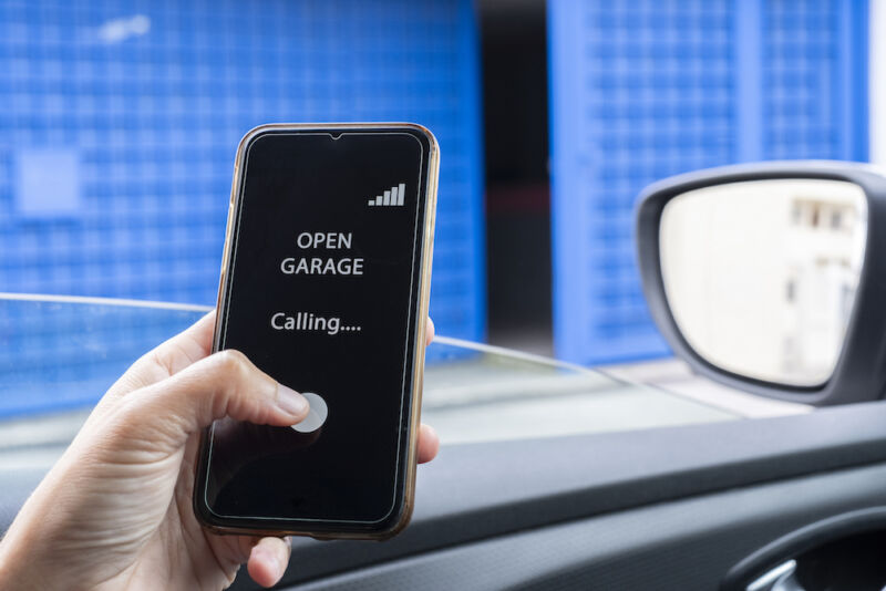 Smart Garage Door Security